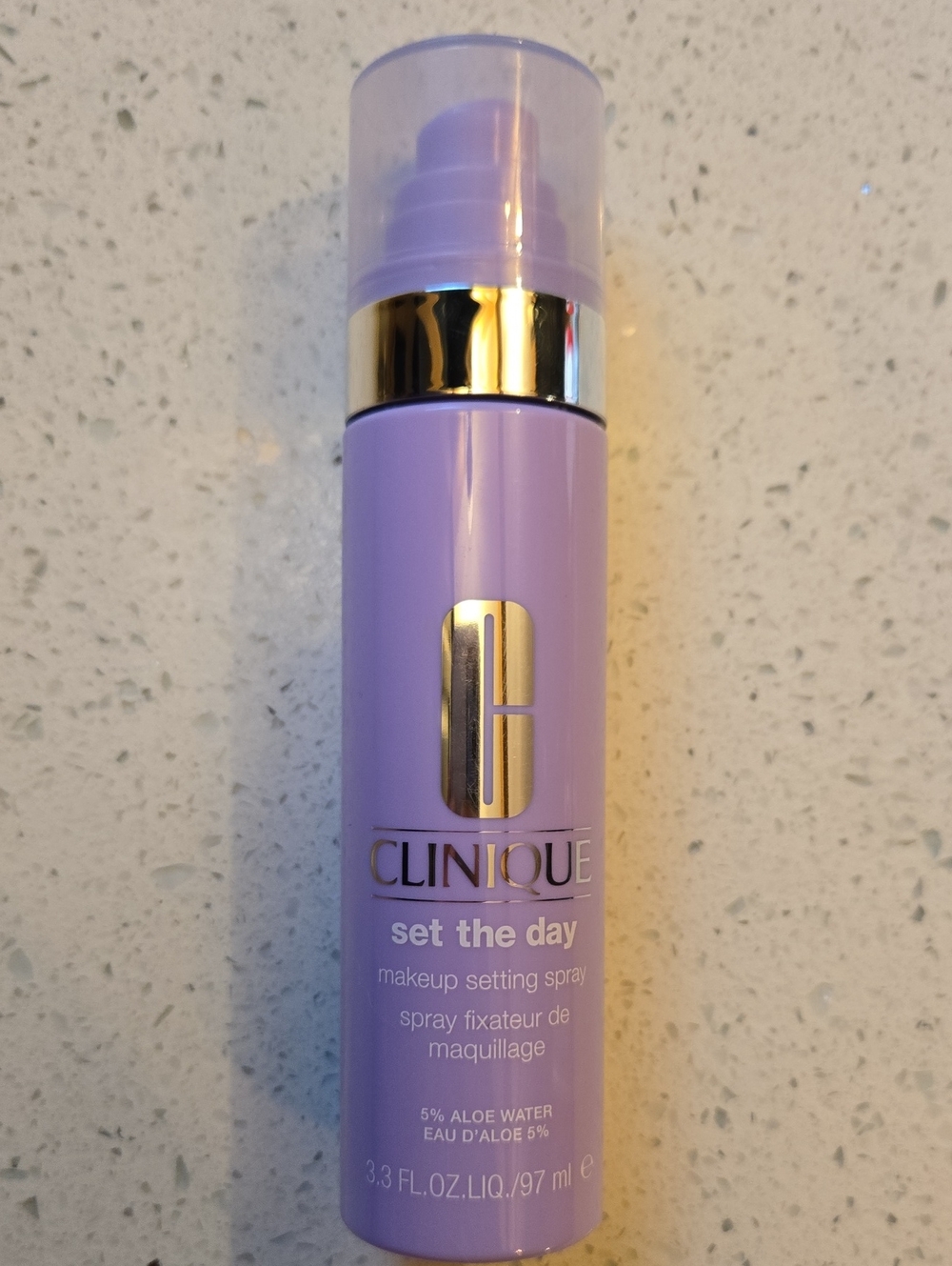 Clinique Lavender Set The Day Makeup Setting Spray